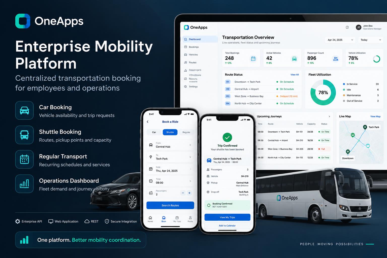 OneApps — Enterprise Mobility & Transportation
